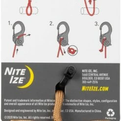 Nite Ize CamJam XT Aluminum Cord Tightener with Cord -Tents Camp Furniture Shop 02cfa600 30d0 4604 b548 386160de3c76