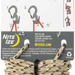 Nite Ize Figure 9 Carabiner Rope Tightener with 3.5mm Cord - Package of 2 -Tents Camp Furniture Shop 80057c6b cbd7 45d3 b325 0f4e6433d6d1