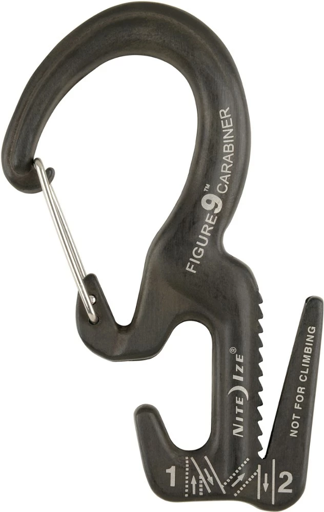 Nite Ize Figure 9 Large Carabiner Rope Tightener - Single 4 Nite Ize Figure 9 Large Carabiner Rope Tightener - Single - Image 2