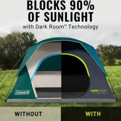 Coleman Skydome Darkroom 8-Person Tent -Tents Camp Furniture Shop b3579c4c b9c9 4499 9ae5 5b15d989479d