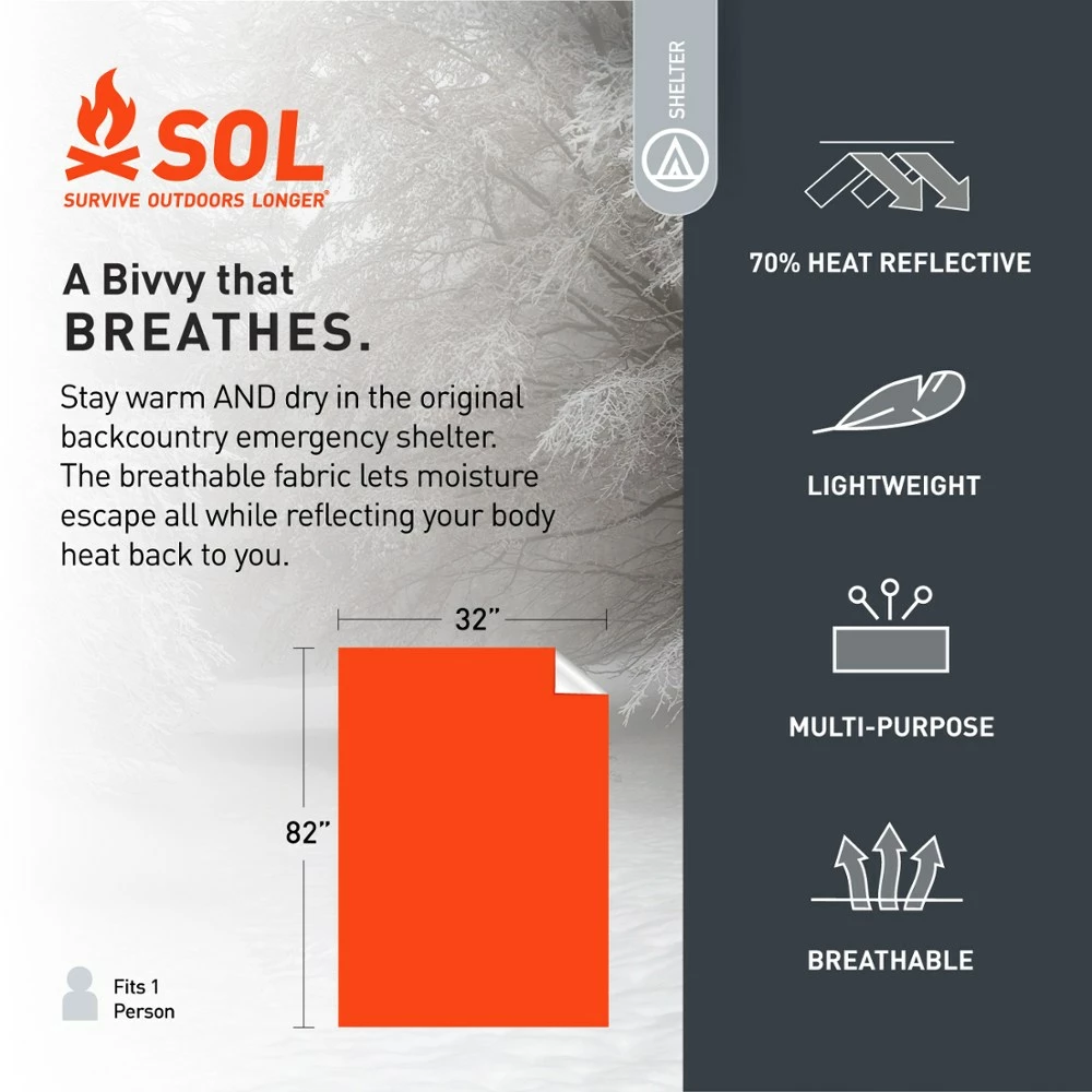 SOL Escape Lite Bivy 7 SOL Escape Lite Bivy - Image 5
